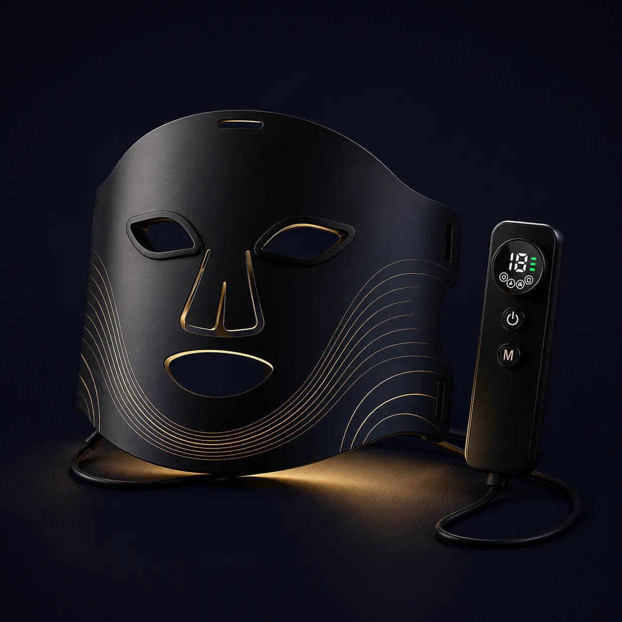 LED Face Mask — Red Light Therapy for Anti-Aging & Acne